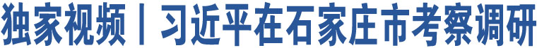 獨(dú)家視頻丨習(xí)近平在石家莊市考察調(diào)研