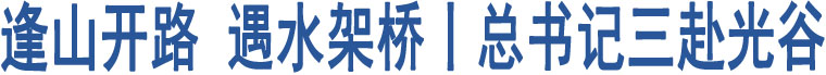 逢山開路 遇水架橋丨總書記三赴光谷